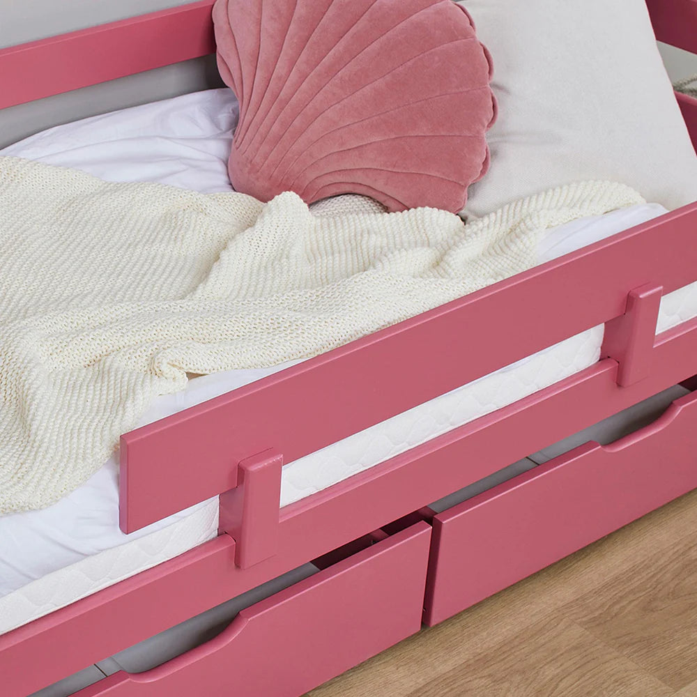 Hoppekids, ECO Comfort, Junior bed 70x160 cm, Dove Grey