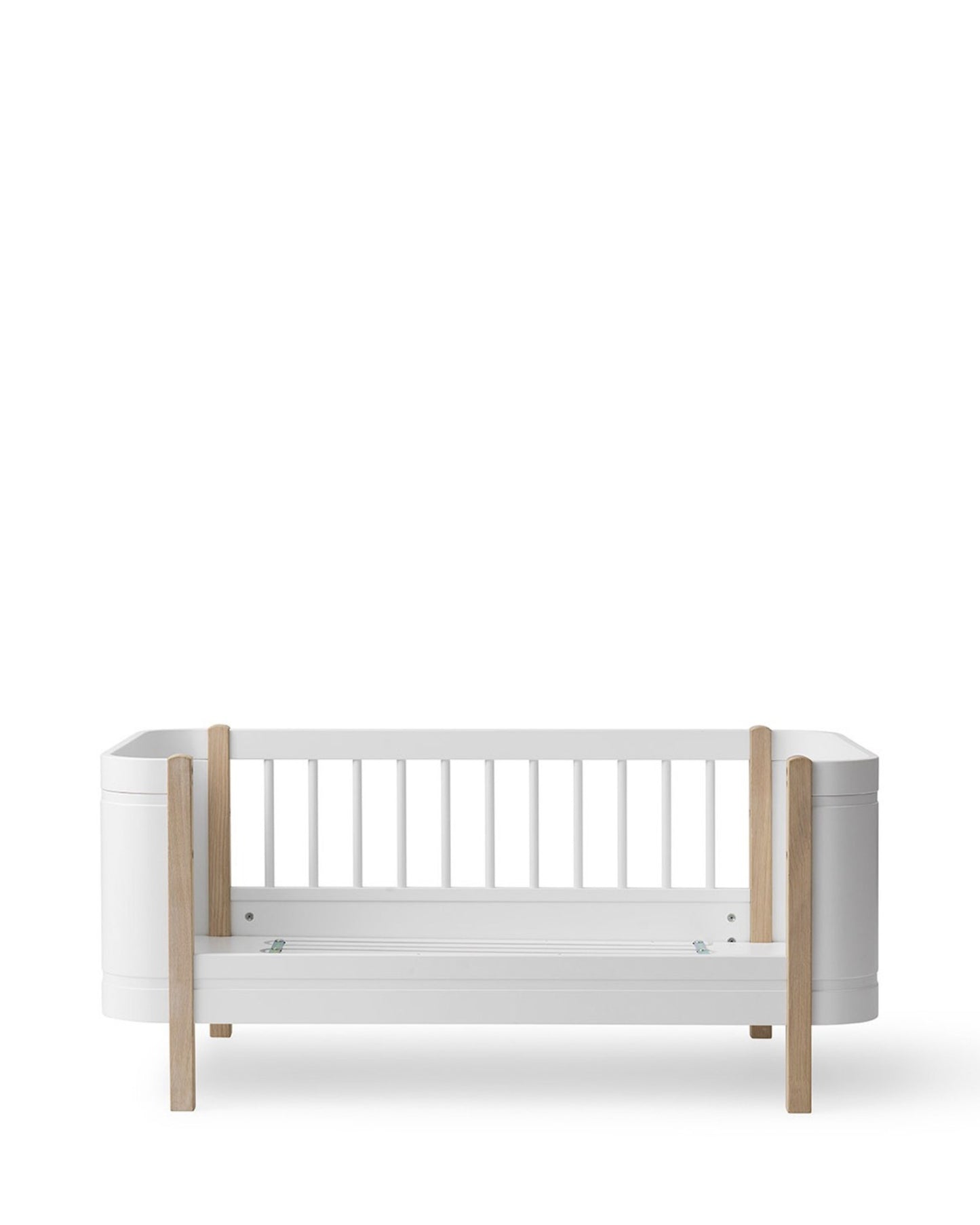Oliver Furniture, Wood Mini+ Pinnasänky&Juniorisänky 5in1, White/Oak