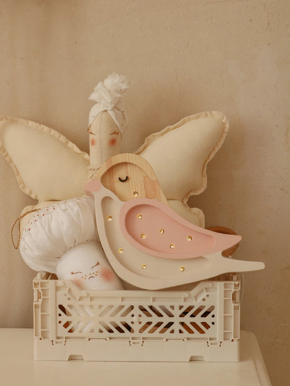 Little Lights, Yövalo MINI Bird, Strawberry Cream