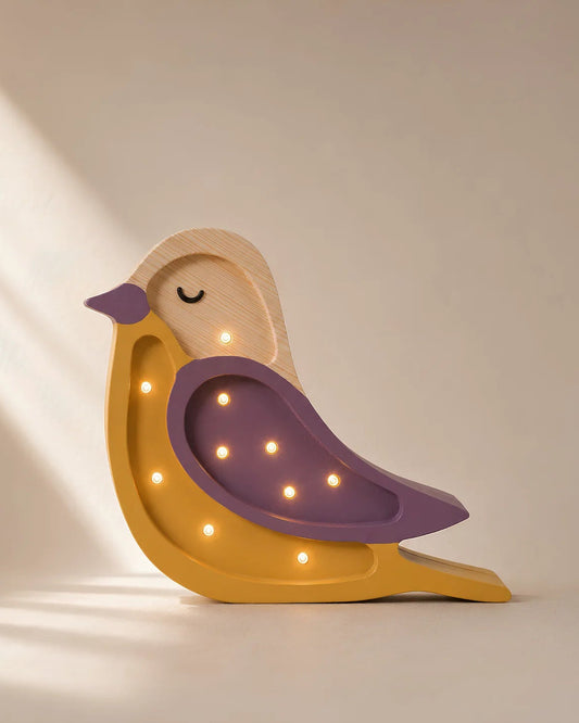 Little Lights, Yövalo MINI Bird Maroon
