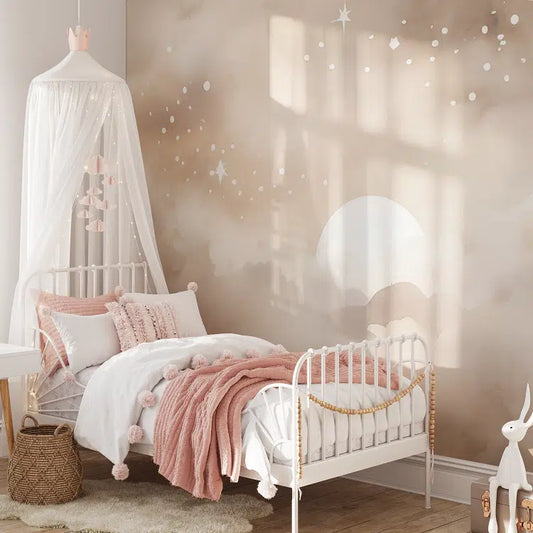 Valokuvatapetti, Beige Clouds