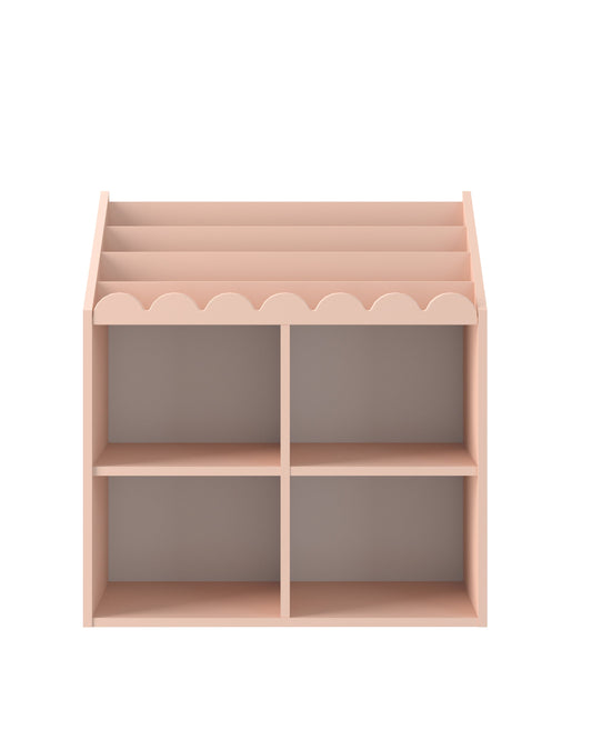 Book Nook, Montessori Kirjahylly, Vintage Rose
