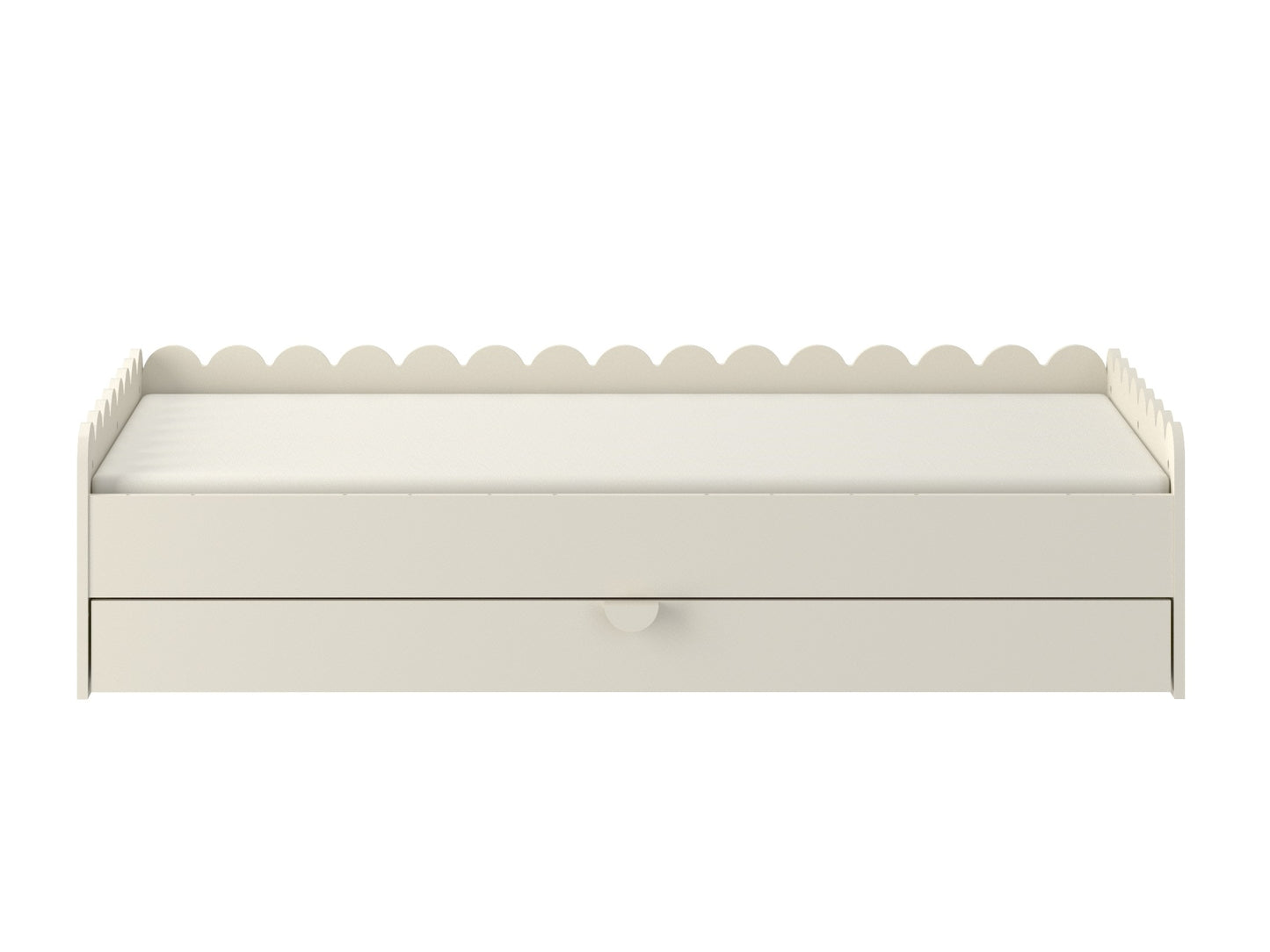 Bellamy, Juniorisänky 80x160, Book Nook, Latte