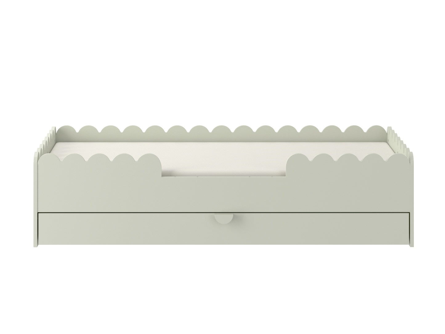 Bellamy, Juniorisänky 80x160, Book Nook, Sage