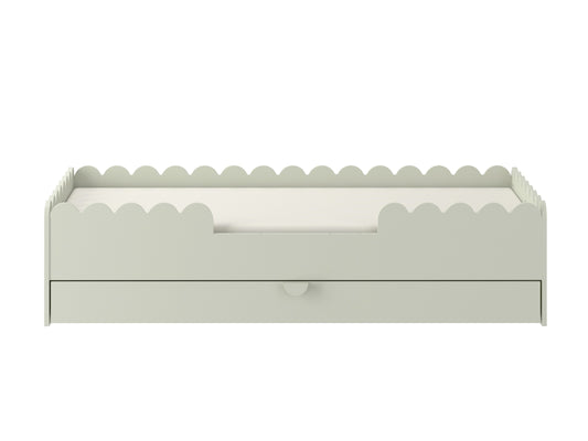 Bellamy, Juniorisänky 80x160, Book Nook, Sage