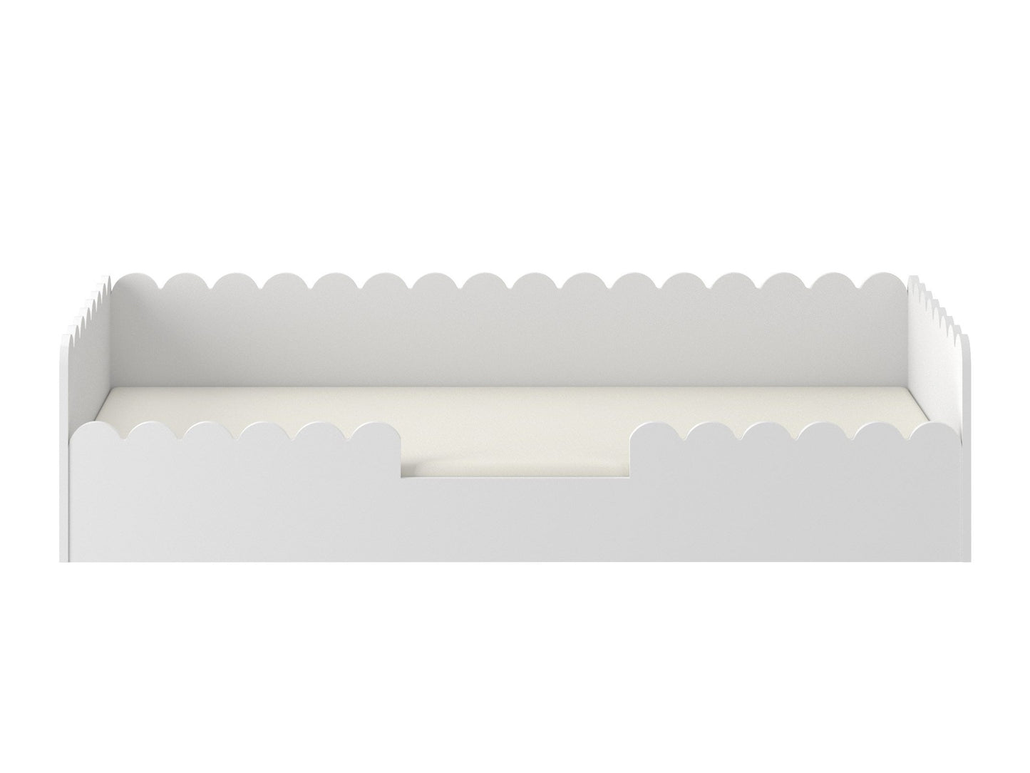 Bellamy, Juniorisänky 80x160, Book Nook, Snow