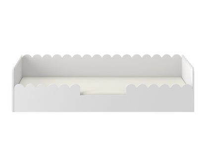 Bellamy, Juniorisänky 80x160, Book Nook, Snow