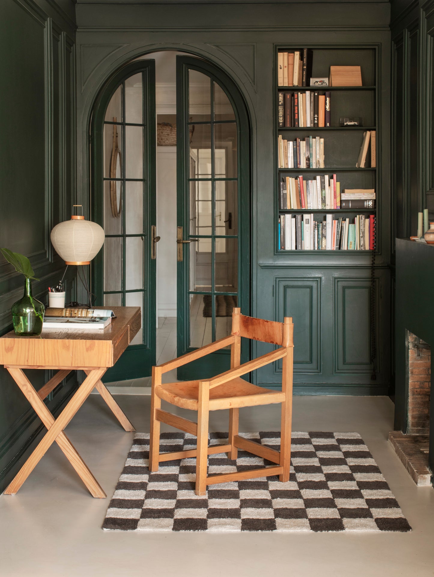 Little Chefs, Pestävä Matto, Kitchen Tiles Dark Grey, (Eri kokoja)