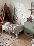 Matuu Vuodekatos, Linen Brown