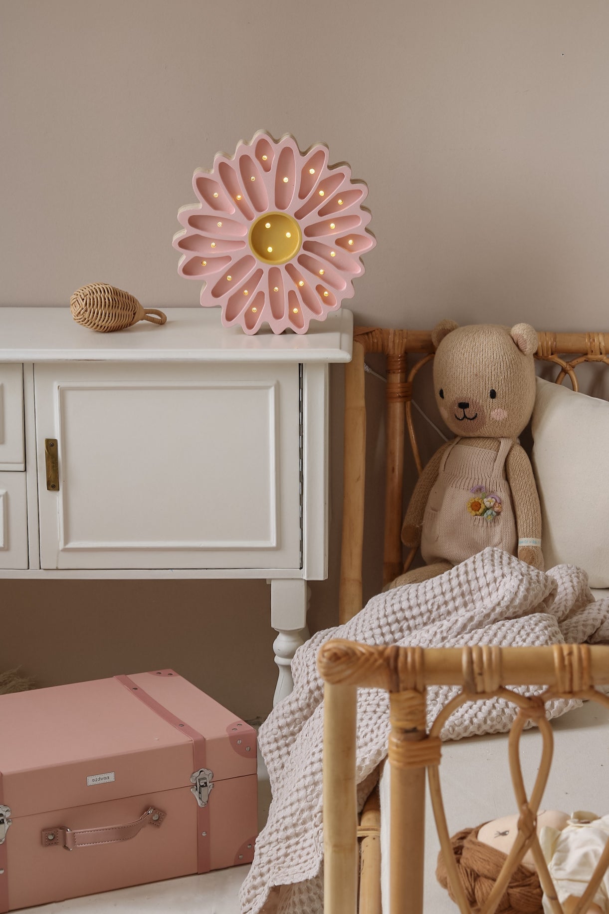 Little Lights, Yövalo Daisy, Powder Pink