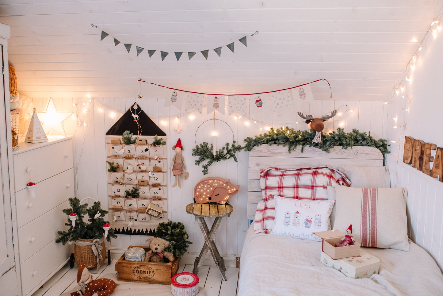 Little Lights Night Light, Deer Brown