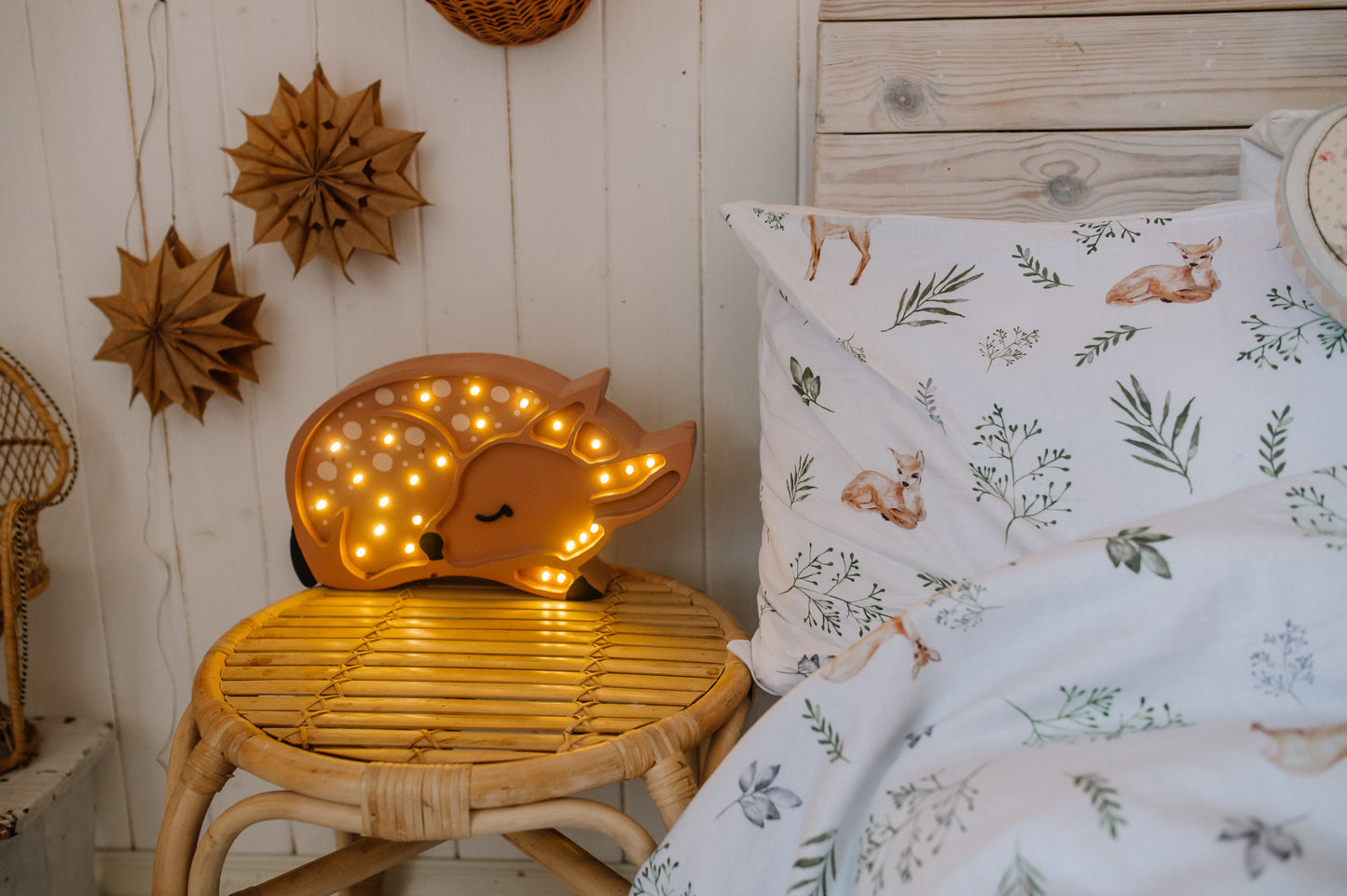 Little Lights Night Light, Deer Brown