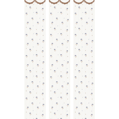 Tapetti, Delicate Retro Flowers