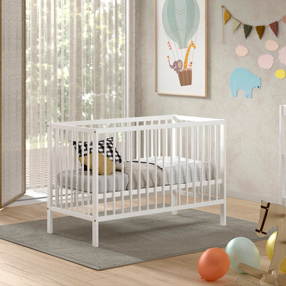 Vipack, Dino, Pinnasänky 60x120, White