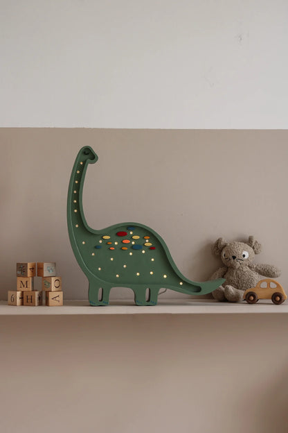 Små Ljus, Nattlampa Diplodocus, Militärgrön