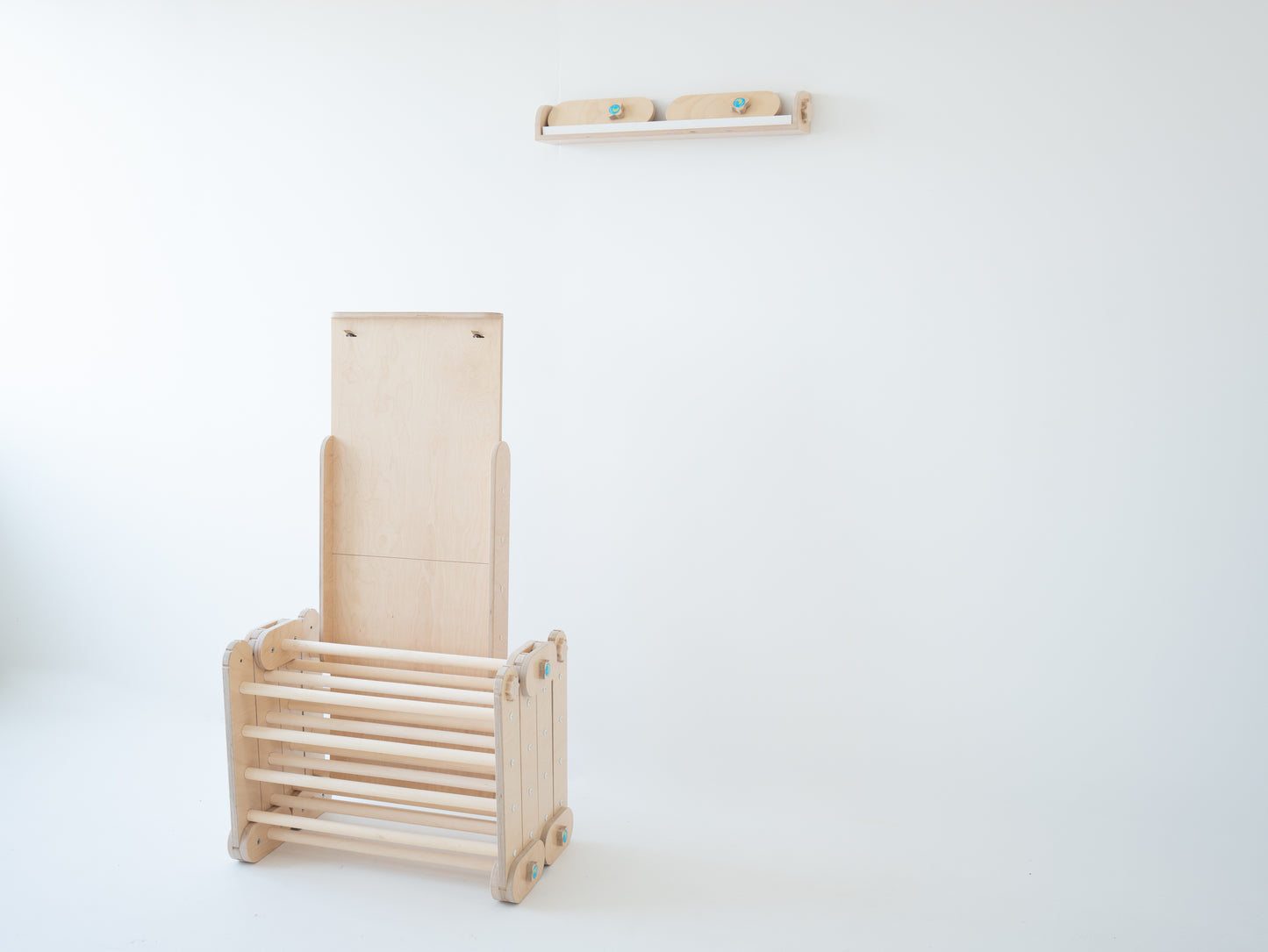 Climber, Climbing Set, Natural