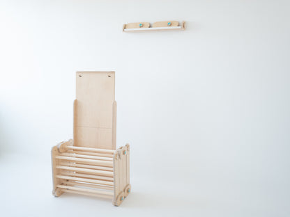 Climber, Climbing Set, Natural