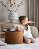 Wigiwama Pouffe Teddy, 3 väriä