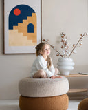 Wigiwama Ottoman, Maple