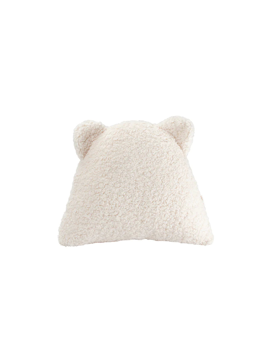 Wigiwama, Decorative pillow Bear (Biscuit, Cream, Maple)