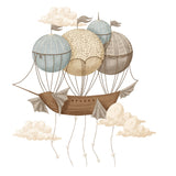 Seinätarra 100x100cm,  Dream Ocean Ship