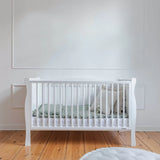 Woodies, Pinnasänky Noble 2 in 1 70x140 cm, White