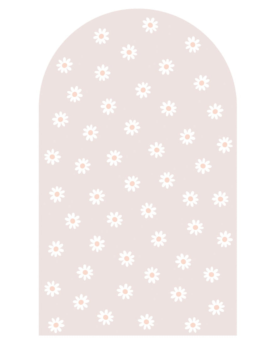 Pastelowelove, Seinätarra Kaari, Dusty Pink Daisies