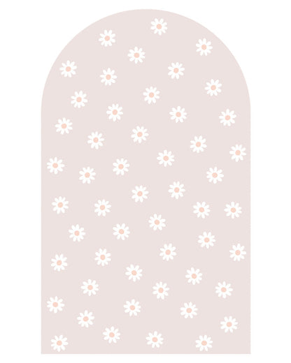 Pastelowelove, Seinätarra Kaari, Dusty Pink Daisies