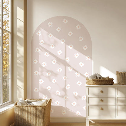 Pastelowelove, Seinätarra Kaari, Dusty Pink Daisies