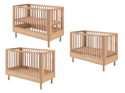 Vipack, Forrest Oak, Cot 60x120 cm, Oak