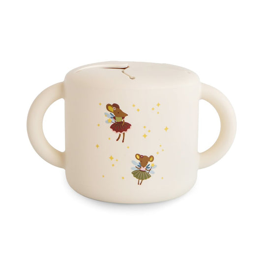 Mushie, Silikoninen Snack Cup, Fairy Mice