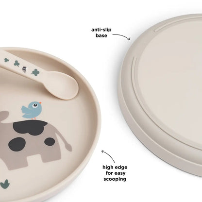 Tiny Farm, Plate, Sand