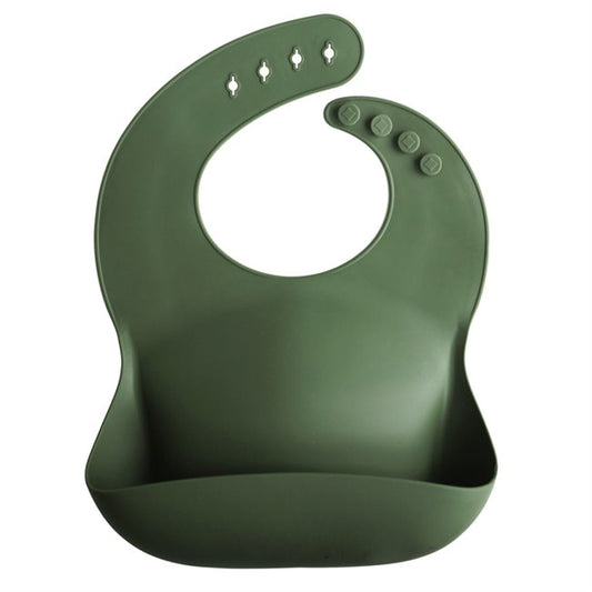 Mushie Bib, Forest Green