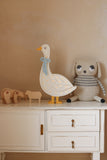 Little Lights Yövalo, Goose Lamp ,Cottage Blue Bow