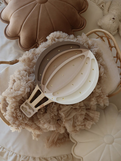 Little Lights Nattlampa, Luftballong, Cappuccino