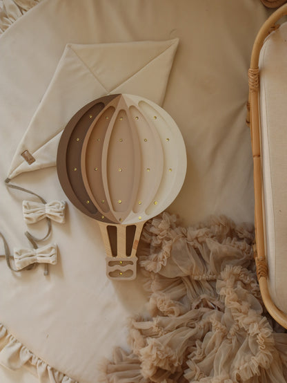 Little Lights Nattlampa, Luftballong, Cappuccino