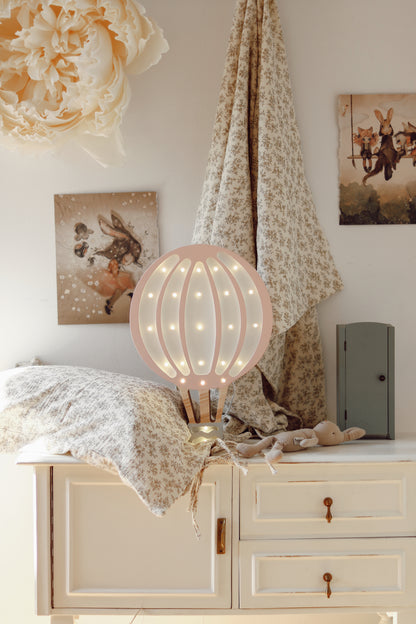 Little Lights Night light, Flying Balloon Powder Pink