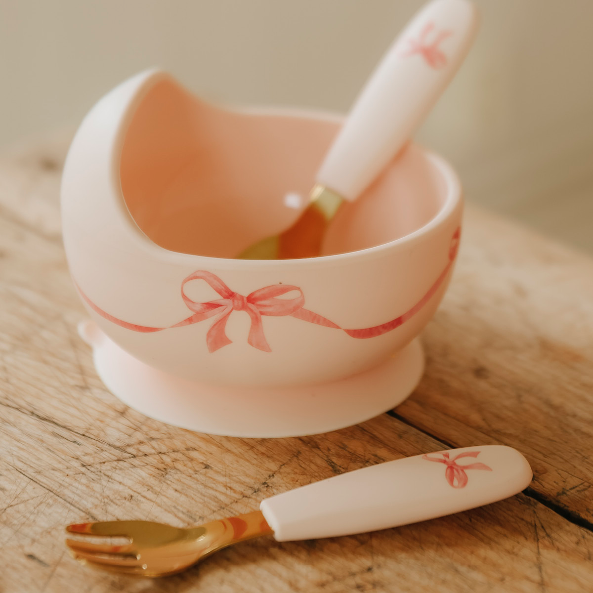 Elodie Details, Kulho&Lusikka Setti, Rosy Bow