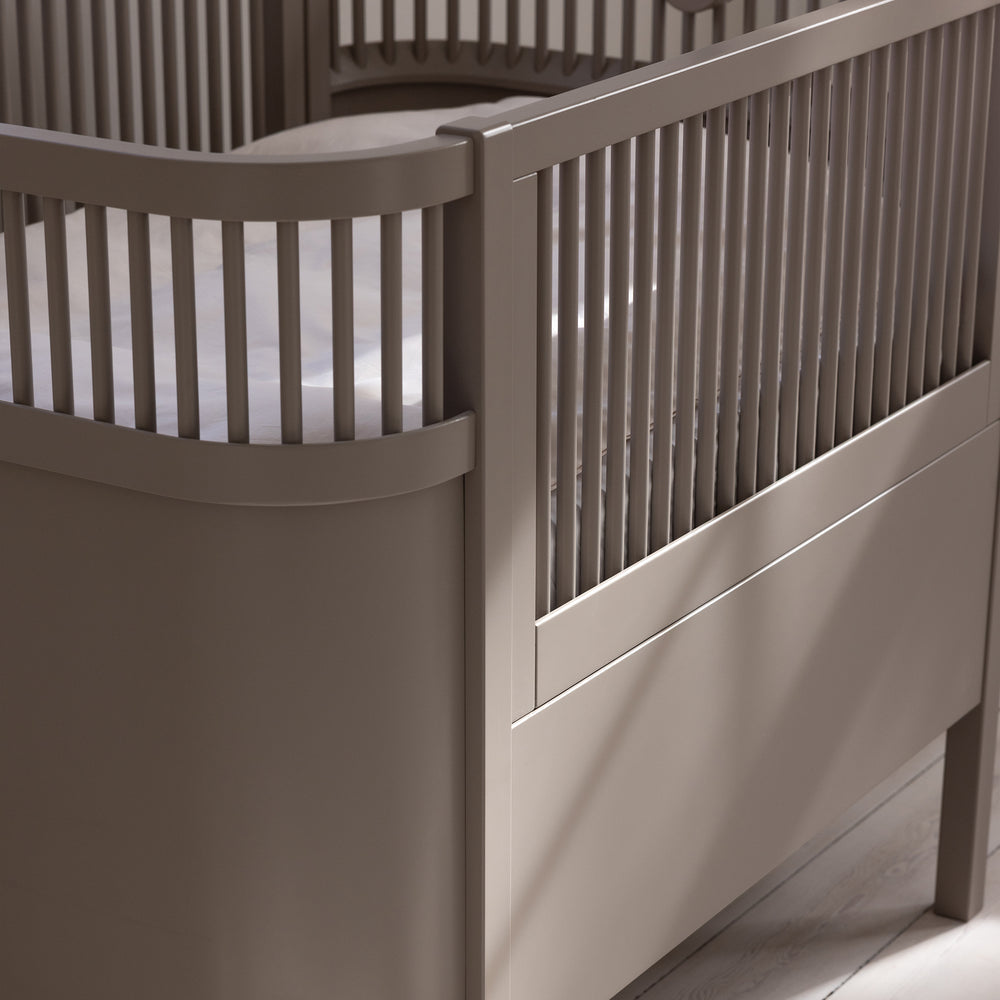 Sebra, Spjälsäng &amp; Juniorsäng 2in1, Jetty Beige