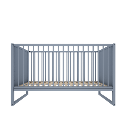 Wood Luck Design, Cot 70x140 cm, Tweens Muted Blue