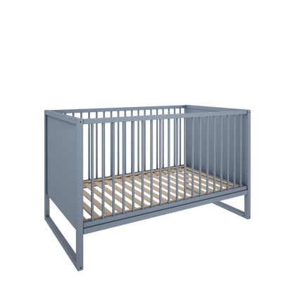 Wood Luck Design, Cot 70x140 cm, Tweens Muted Blue