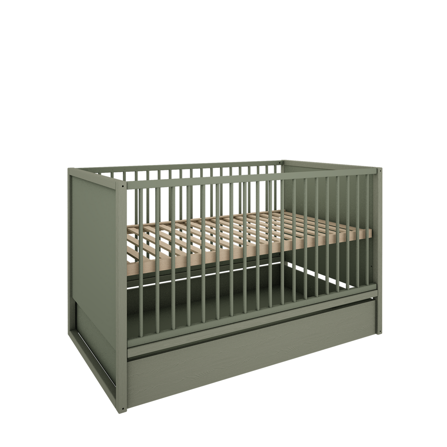 Wood Luck Design, Cot 70x140 cm, Tweens Eucalyptus