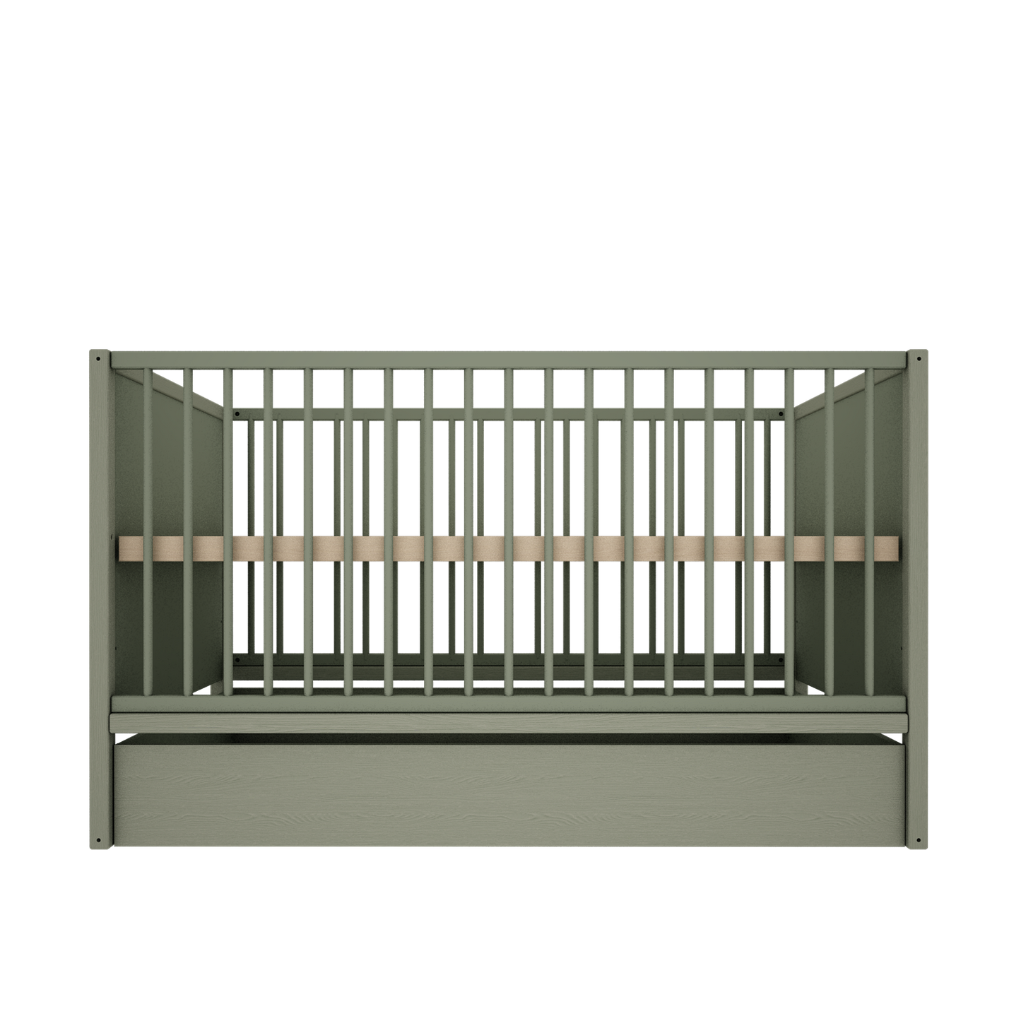 Wood Luck Design, Cot 70x140 cm, Tweens Eucalyptus