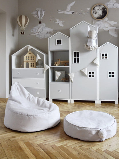 Beanbag chair, Cream