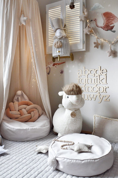 Beanbag chair, Cream