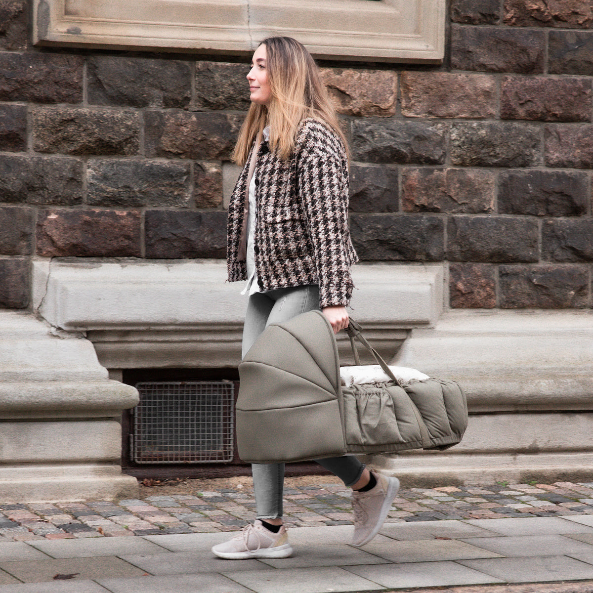 Sebra, Baby Nest Huppu, Dark Olive