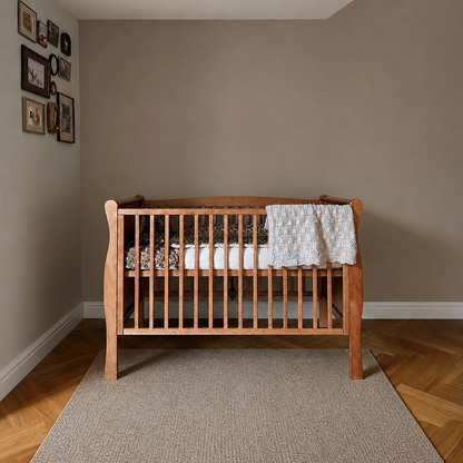 Woodies, Cot Noble 60x120 cm, Valnöt
