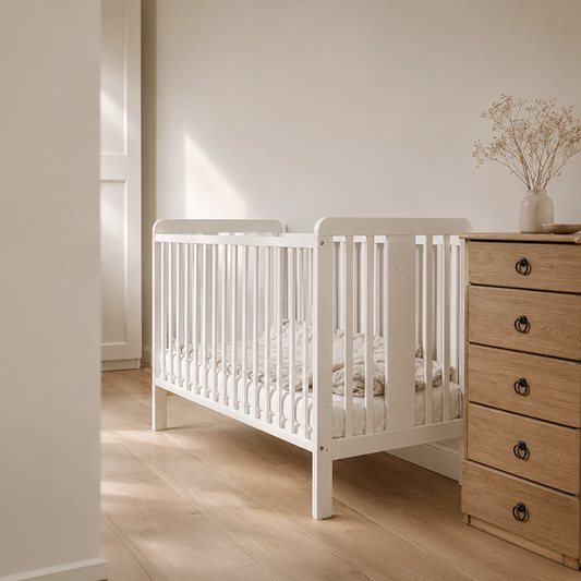Woodies, Cot Foxy, 60x120cm, Vit