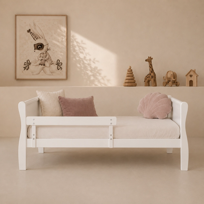 Woodies, Cot Noble 2 in 1 70x140 cm, Vit