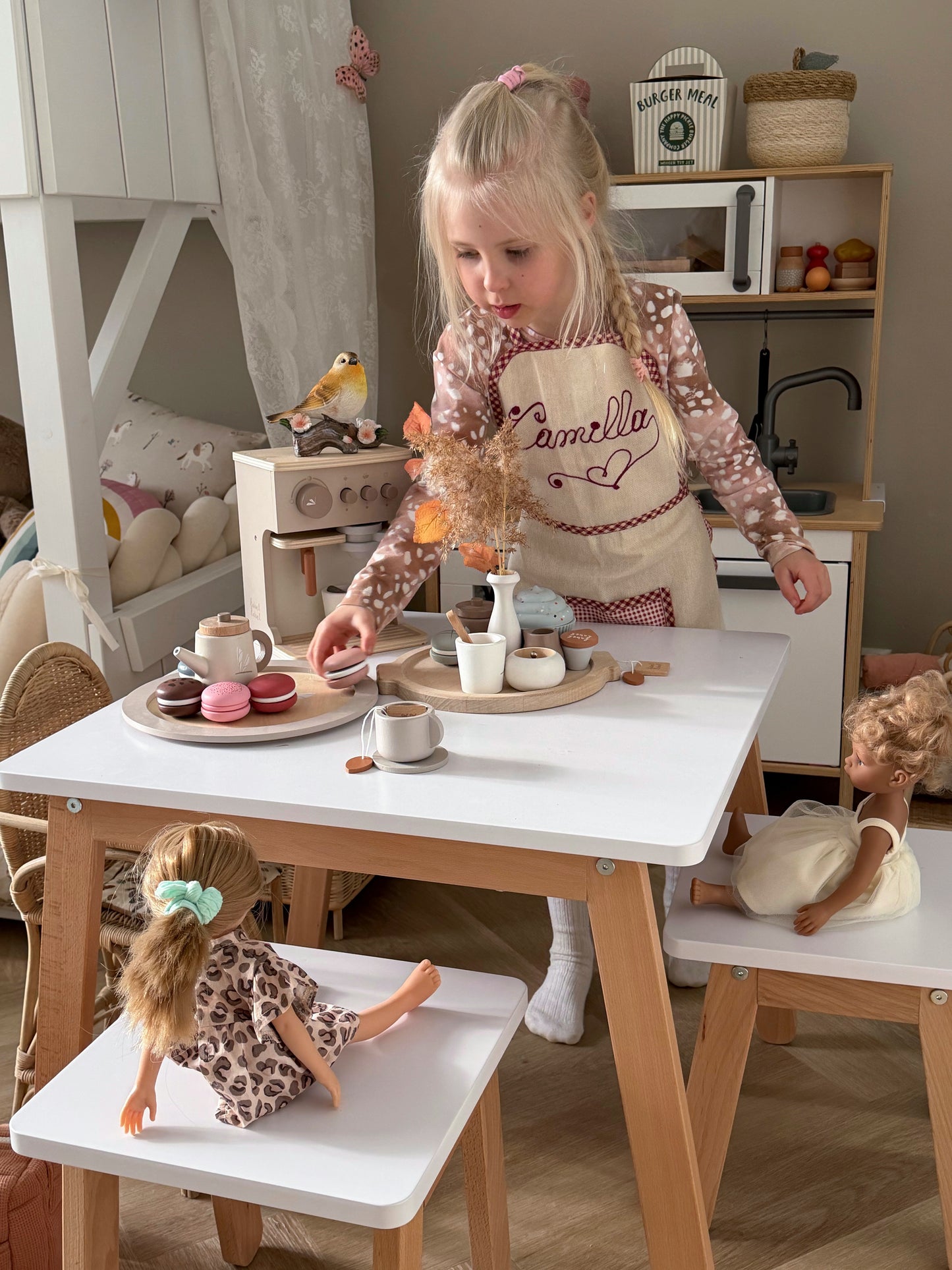 Bellamy, Pöytä&Tuolit 2 Kpl Setti, Woody